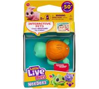 Lil' Needees - MOOSE TOYS - LITTLE LIVE PETS - Animaux interactifs de poche, avec sons et réactions - Modèle de peluche aléatoire