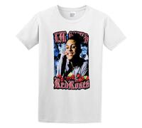 Lil Skies Red Roses Hip Hop Rapper Men Adult Short Sleeve White M