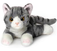 Lil' Socks Jouet En Peluche Pour Chat¿Chat En Peluche Réaliste Rayé De 20,3 Cm Pour Enfants