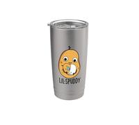 Lil Spuddy Jeu de mots drôle de pommes de terre Gobelet isotherme en acier inoxydable double paroi
