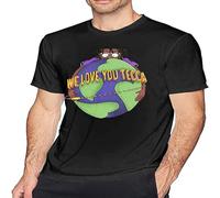 Lil Tecca We Love You Tecca T Shirt Men's Cotton T Shirt Fashion O Neck Short Sleeve Tees Black S
