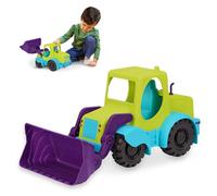 Li'l Woodzeez B. Toys - Loadie Loader - Vert et Violet - Chargeur Frontal - Camion Jouet - Véhicules pour Tout-Petits et Enfants - Pièces Mobiles - 18 Mois et +