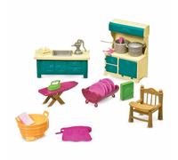 Li'l Woodzeez – Set de cuisine et de ménage 21 pièces – Multicolore – 3 ans et +