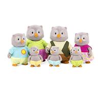 Li'l Woodzeez - Figurines animales - Jouet hibou - Figurines de collection - Famille hibou - 3 ans et +