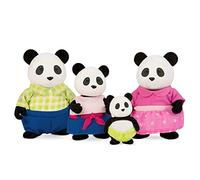 Li'l Woodzeez - Skyhopper Panda Family - Ensemble de 5 pièces avec Figurines Miniatures et Livre d'histoires - Jouets Animaux et Accessoires pour Enfants de 3 Ans et Plus, Multicolore