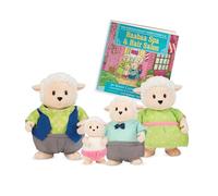 Li'l Woodzeez - Figurines animales - Mouton en peluche - Figurines de collection - 3 ans et +