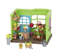 Li'l Woodzeez - Jeu de magasins - Jeu de Figurines - Magasin de Jouets et de Fleurs - 3 Ans et +