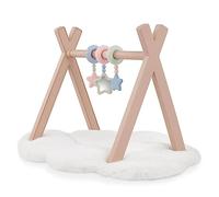 Li'l Woodzeez LullaBaby - Doll Play Gym - 3 Hanging Toys - 14-inch Baby Doll Accessories - Pretend Play - Kids Ages 2 & Up - Baby Doll Playmat Set