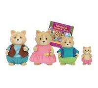 Li'l Woodzeez set de jeu famille Cat 5-pièces 8 cm FR Multicolore G
