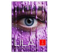 Lila, die Farbe der Mystik (Wandkalender 2026 DIN A2 hoch), CALVENDO Monatskalender: Lila, die geheimnisvolle vielseitige Farbe.