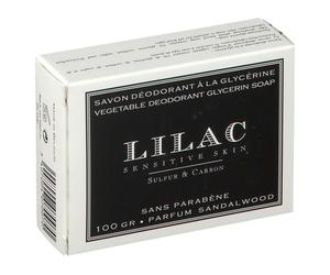 LILAC Senstive Skin Sulfure et carbone Savon 100 g