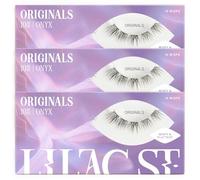 Lilac St - Originals - Lot de 3 extensions de cils naturels (10 mm) - Aspect naturel - Extensions de cils à faire soi-même - Légères et réalistes - Dure 10 jours - Sans cruauté envers les animaux,
