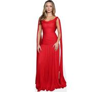 Lilah Pate (Red) Silhouette en Carton Grandeur Nature