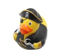 Lilalu 1835 Jouet de Bain en Forme de Canard Pirate Multicolore 8,5 x 7,5 x 8,5 cm