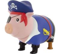LILALU Tirelire BIGGYS Pirat, Tirelire tête pivotante Tirelire Tirelire à monnaie Piggy Bank Coffre-fort Enfants