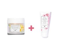 Lilaroze Paris Exfoliating Set ¿ Body Scrub With Organic Orange Blossom Extract + Face Scrub With Rose Extract