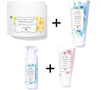Lilaroze Paris Pack Masque Rose + Fluide Rides & Crème Mains (Fleurs Des Alpes) + Crème Corps À La Fleur D'oranger