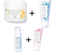Lilaroze Paris - Pack Masque Visage Extrait de rose + Fluide Premiere Rides Extrait de fleur des Alpes + Creme Mains Extrait de fleur des Alpes + Creme Corps Extrait de fleur d'Oranger