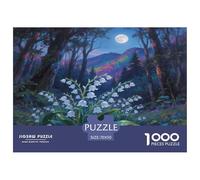 Lilas des Champs Puzzle 1000 Pièces Educa Jouet en Bois Cadeau Unique De l'art De La Décoration Jeu ÉduChatif Challenge Toy pour Adultes Et Enfants À Partir De 12 Ans 70x50cm/1000pcs