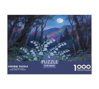 Lilas des Champs Puzzle 1000 Pièces Educa Jouet en Bois Jeu D'Intelligence Décoration Intérieure Jeu ÉduChatif Challenge Toy Adultes & Enfants des 14 Ans 38x26cm/1000pcs