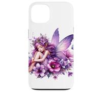 Lilas Fée Lilas Fées Fleurs de Lys Coque pour iPhone 13
