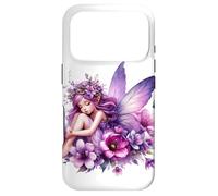 Lilas Fée Lilas Fées Fleurs de Lys Coque pour iPhone 17 Pro