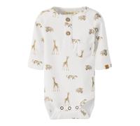 Lil'Atelier Barboteuse / body beige / marron / blanc, Taille 74