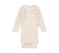 Lil'Atelier Barboteuse / body 'NBFGago' noisette / vert foncé / orange pastel / blanc cassé, Taille 86