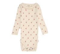 Lil'Atelier Barboteuse / body 'NBFNALU' sable / blanc, Taille 80