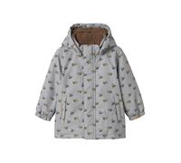 Lil'Atelier Veste fonctionnelle 'LASnow10' beige foncé / bleu marine / noisette / gris, Taille 116