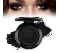Lilbitty Ombre à paupières noir à haute pigmentation, facile à utiliser, mat, imperméable, pinceau de maquillage pour les yeux avec une longue durée de vie