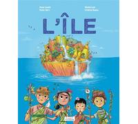 L'île - Anna Casals - Akinome - cartonné - Album jeunesse