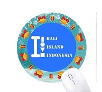 l'île de bali en indonésie tapis de souris souris ronds cadeaux de noël