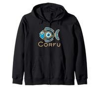 L'île de Corfou Grèce Corfou Sweat à Capuche