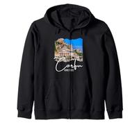 L'île de Corfou Grèce Corfou Sweat à Capuche