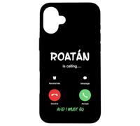 L'île de Roatán Appelle et Je Dois partir en Voyage au Honduras Coque pour iPhone 16 Plus