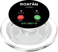 L'île de Roatán Appelle et Je Dois partir en Voyage au Honduras PopSockets PopGrip pour MagSafe