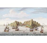 L'île de Sainte-Hélène appartient à la Compagnie des Indes orientales. Sainte-Hélène était l'endroit où Napoléon Bonaparte a été exilé jusqu'à sa mort en 1821. De 1821 à 1834, l'île a eu le contrôle