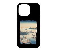 L'île de Tsukuda à Musashi Hokusai Art Japonais rétro Vintage Coque pour iPhone 14 Pro Max