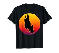 L'île de Zanzibar rétro Coucher de Soleil en Afrique T-Shirt