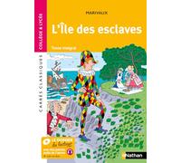 Pierre de Marivaux – L'île des esclaves – Édition pédagogique Collège – Broché