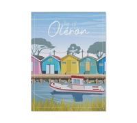 l'île d'Oléron en France，Puzzles 1000 Pièces Puzzles pour Adultes, Jeux Intellectuels Éducatifs Décoration De La Maison Soulagement du Stress Ensembles De Jouets pour La Famille（38x26cm）-BN45