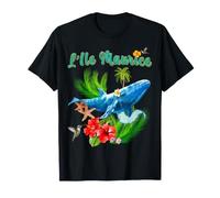 L'Île Maurice Baleine Tropicale Océan Indien T-Shirt