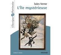 L'Île mystérieuse - Classiques et Patrimoine 2019 - Laurence Sudret - Magnard - Poche - Roman