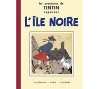L'Île noire Fac similé Noir et blanc Petit format - Hergé - Casterman - cartonné - Bande dessinée