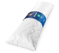LILENO HOME Coussin de positionnement latéral 40 x 145 cm, souple, rembourrage 750 g, matelassé, coussin d'allaitement, pour femmes enceintes et pour enfant, microfibre