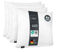 LILENO HOME Coussin en microfibre 30 x 30 cm, lavable jusqu'à 95 degrés, fermeture éclair, coussin 30 x 30 cm, pour lit ou comme coussin décoratif, coussin de canapé et coussin décoratif