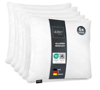 LILENO HOME Coussin en microfibre 40 x 40 cm, lavable jusqu'à 95 degrés, fermeture éclair, coussin 40 x 40 cm, pour lit ou comme coussin décoratif, coussin de canapé et coussin décoratif