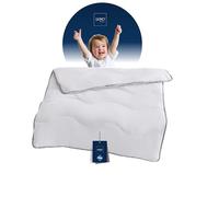 LILENO HOME Couverture d'été pour enfant - 100 x 135 cm - Avec Sanitized hypoallergénique - Couette extra douce pour enfant - 100 x 135 cm - Parfaite comme couverture d'été légère - Lavable jusqu'à 95
