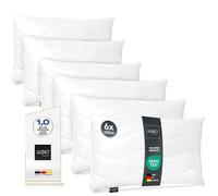 LILENO Home Lot de 6 rembourrages d'oreiller de 30 x 50 cm, avec fermetures Éclair pour ajustement, pour canapés, lits et décorations, lavable jusqu'à 95 °C